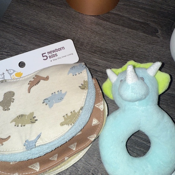 Dinosaur Bib Set - Multi-Color - Picture 3 of 3